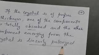 Lecture 9 -Polarization Methods of Polarization 