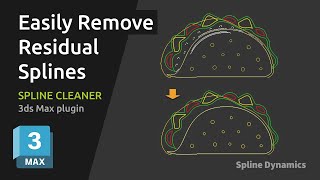 Quickly Remove Tiny Curves and Residual Splines in 3ds Max | Spline Cleaner Tutorial