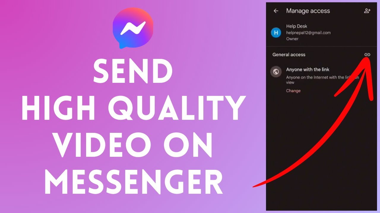 How to Send High Quality Video on Messenger 2024 (EASY!) | Send HD ...