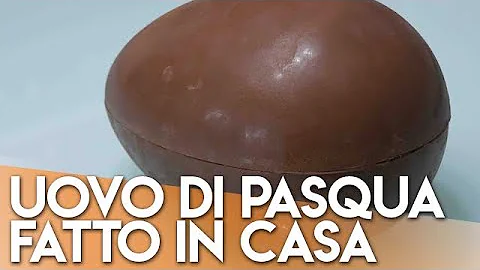 Come fare l'uovo di Pasqua con lo stampo di plastica?