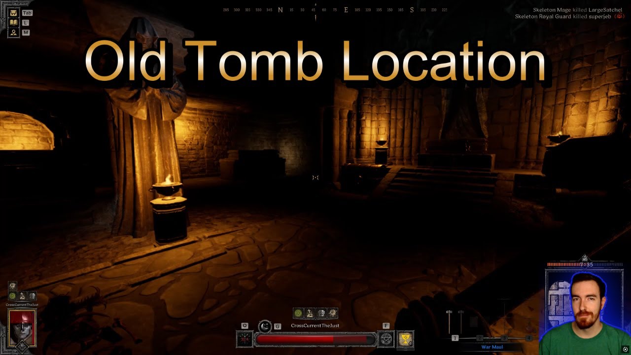 Dark and Darker: Old Tomb Location