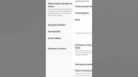 navigation buttons are turend off in. oppo reno 6 pro