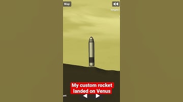My custom rocket landed on Venus | Spaceflight Simulator