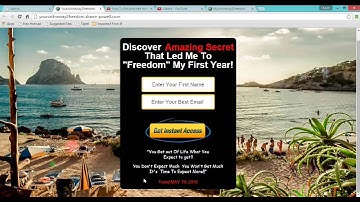 My Power Lead System Video For PLS Landing Page 1