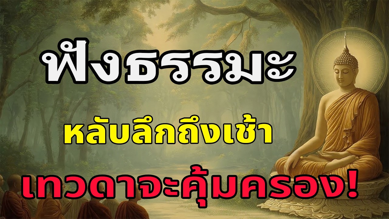 ธรรมะก่อนนอน ที่ช่วยให้หลับลึกถึงเช้า ฟังแล้วใจจะฟู ชีวิตดีขึ้นอย่างน่าอัศจรรย์ เทวดาคุ้มครองตลอดคืน
