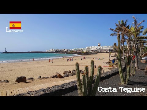 Costa Teguise - Lanzarote Spain 4K