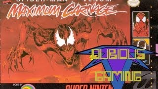 Spider Man And Venom Maximum Carnage (Snes) Review - Dubious Gaming