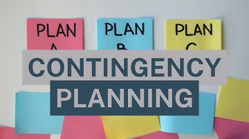 3 Minute Ops Tips - Contingency planning