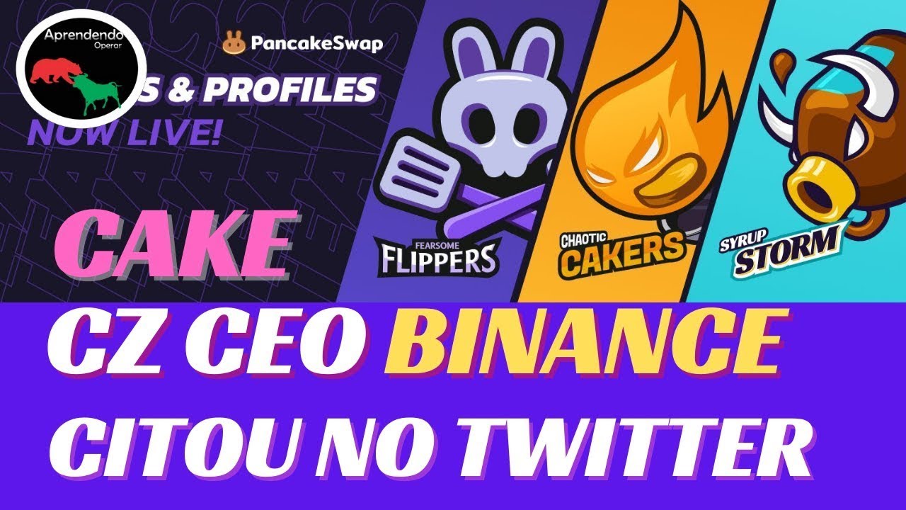 PancakeSwap CZ CEO Binance Citou Esse Token Fica Atento Pode Bombear