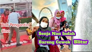 Menikmati keindahan senja bareng cewek blitar |vlog TKW Hongkong