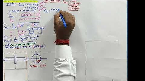 ASME code Numerical s for Shaft