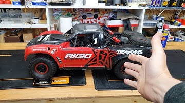My  Traxxas Unlimited Desert Racer UDR,  Modifications & Setup