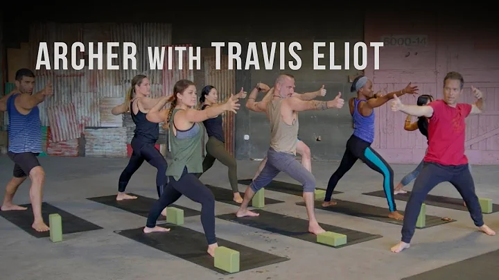 45min. Power Yoga "Archer" Class with Travis Eliot