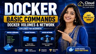Docker basics Commands and Docker Volumes, Network Explained for beginers #devops
