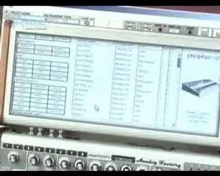 Arturia Analog factory Workflow