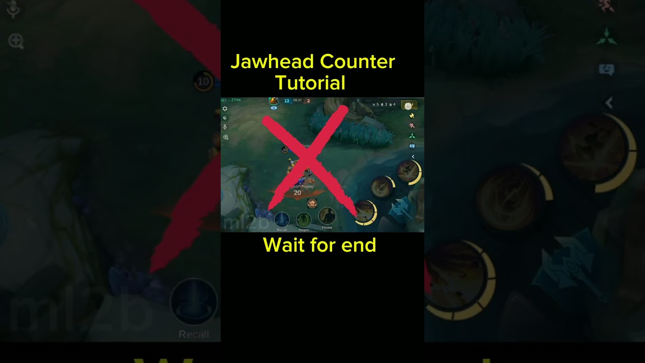 Jawhead Counter build Tutorial mobile legends 