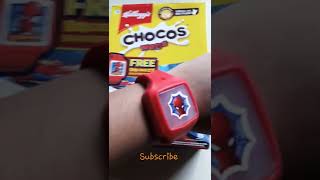 Unboxing Kelloggs Chocos Webs With Sanitizer Band