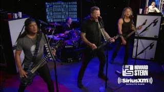 Metallica Master of Puppets Live on the Howard Stern Show