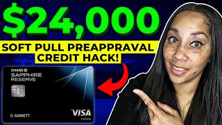 $24,000 Chase Sapphire Reserve Credit Card With Soft Pull Credit Hack! screenshot 2