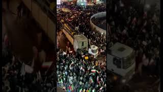 Missile on Display in Tehran Streets – Powerful Military Show