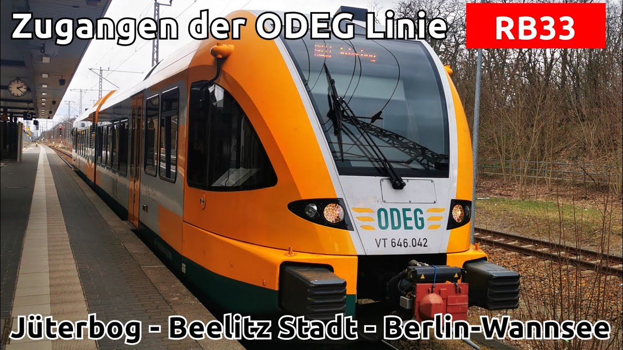 [ODEG] Ansagen aus der RB33 (Jüterbog - Berlin-Wannsee) (Standard Anzeige)