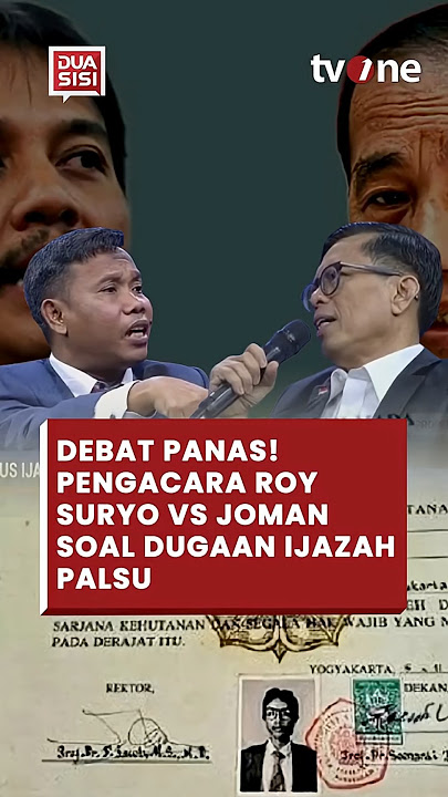 Download lagu Keras! Pengacara Roy Suryo Sebut Jokowi Zalim #short #ijazahjokowi #roysuryo