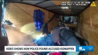 New video shows moment police found 2 children at center of Amber Alert