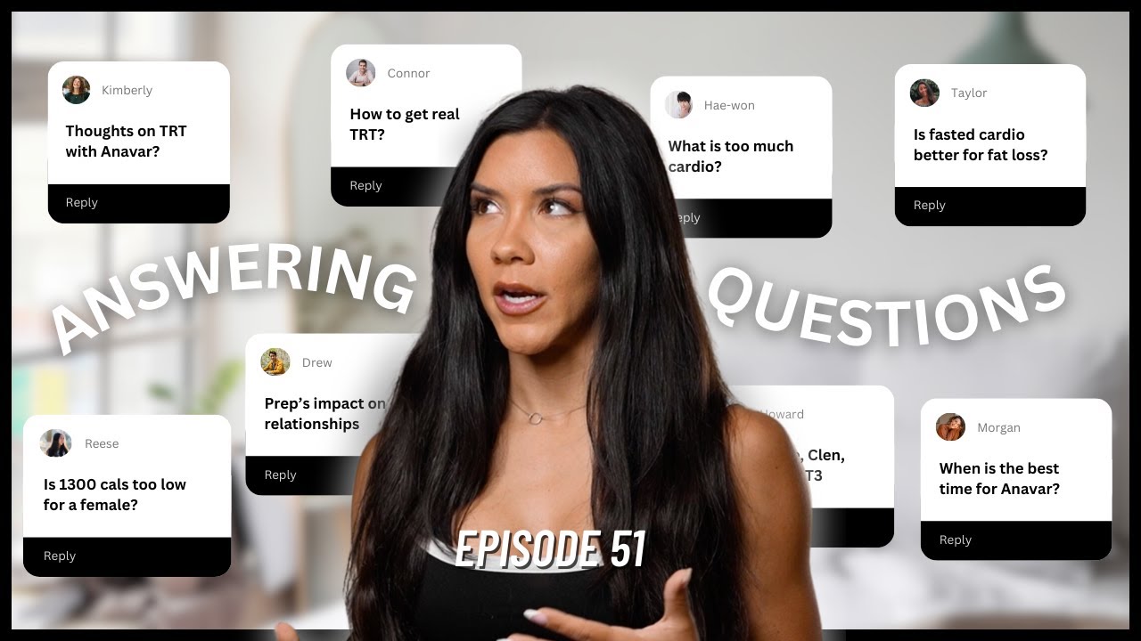E. 51 Listener Q&A (Hormone Therapy, PEDs, Cardio Strategies, & More) | Self-Selecting Podcast