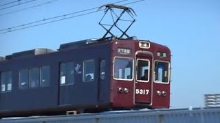 2015.02.16 阪急 5300系5317F 普通天下茶屋行き到着 相川駅 阪急電鉄 阪急電車