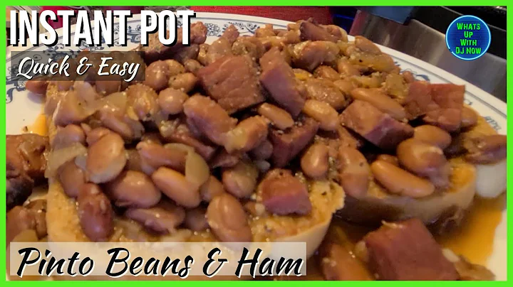 Instant Pot Pinto Beans & Ham |  How to make quick & easy | Instant Pot Duo Gourmet