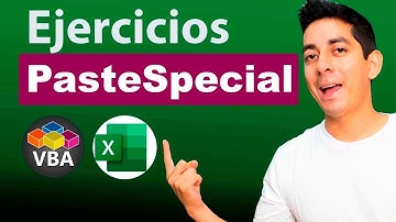 Curso de Macros en Excel: Ejercicios con el método Range.PasteSpecial de VBA