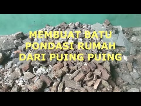 Video: Pondasi Puing-puing: Apa Itu, Penguatan Struktur Beton Puing-puing Dangkal Dengan Tangan Anda Sendiri, Versi Pita Batu Puing