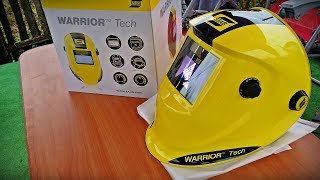 Decode Department yesterday ESAB WARRIOR TECH helmet (unboxing) / Masca sudura cu cristale lichide -  YouTube