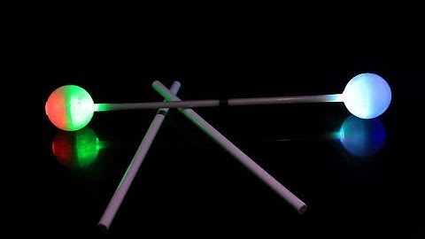 Amazing modular LED flower sticks
