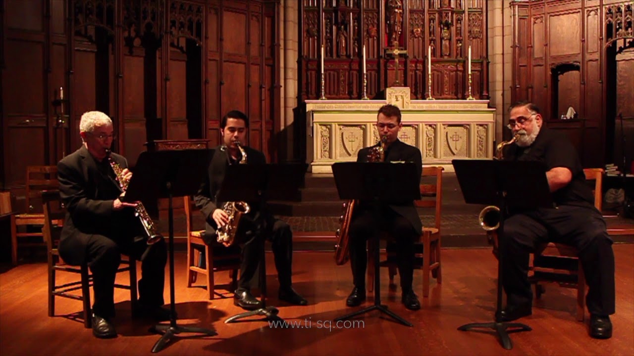 "O Holy Night"  by The Thimble Islands Saxophone Quartet