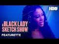 A Black Lady Sketch Show: Meet the Character with Robin Thede and Skye Townsend (Nona Love) | HBO