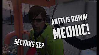 GTA V RP Jätkälä on maassa Lääkintä paikalle 13 (poliisi)