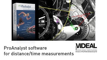 ProAnalyst software for distance/time measurements  | CHROMOS Industrial