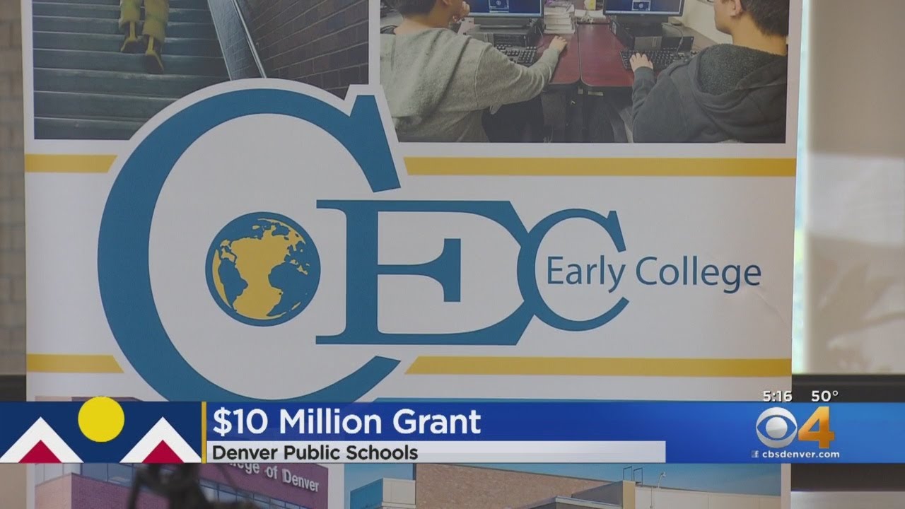 newspaper mockup Denver Public Schools Awarded $10 Million Grant