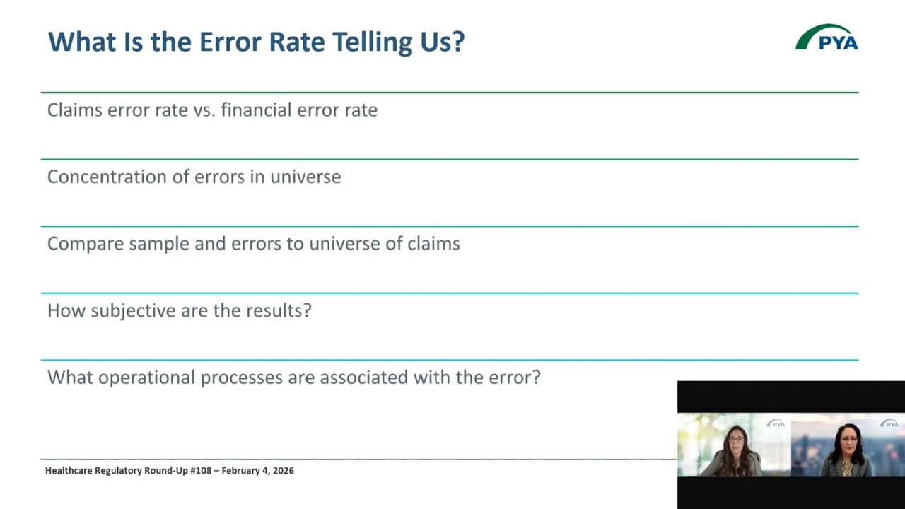 Mitigating Risk in Revenue Integrity Audits: Sampling, Error Rates, and Compliance Next Steps