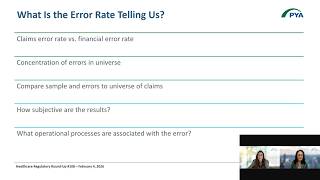 Mitigating Risk in Revenue Integrity Audits: Sampling, Error Rates, and Compliance Next Steps