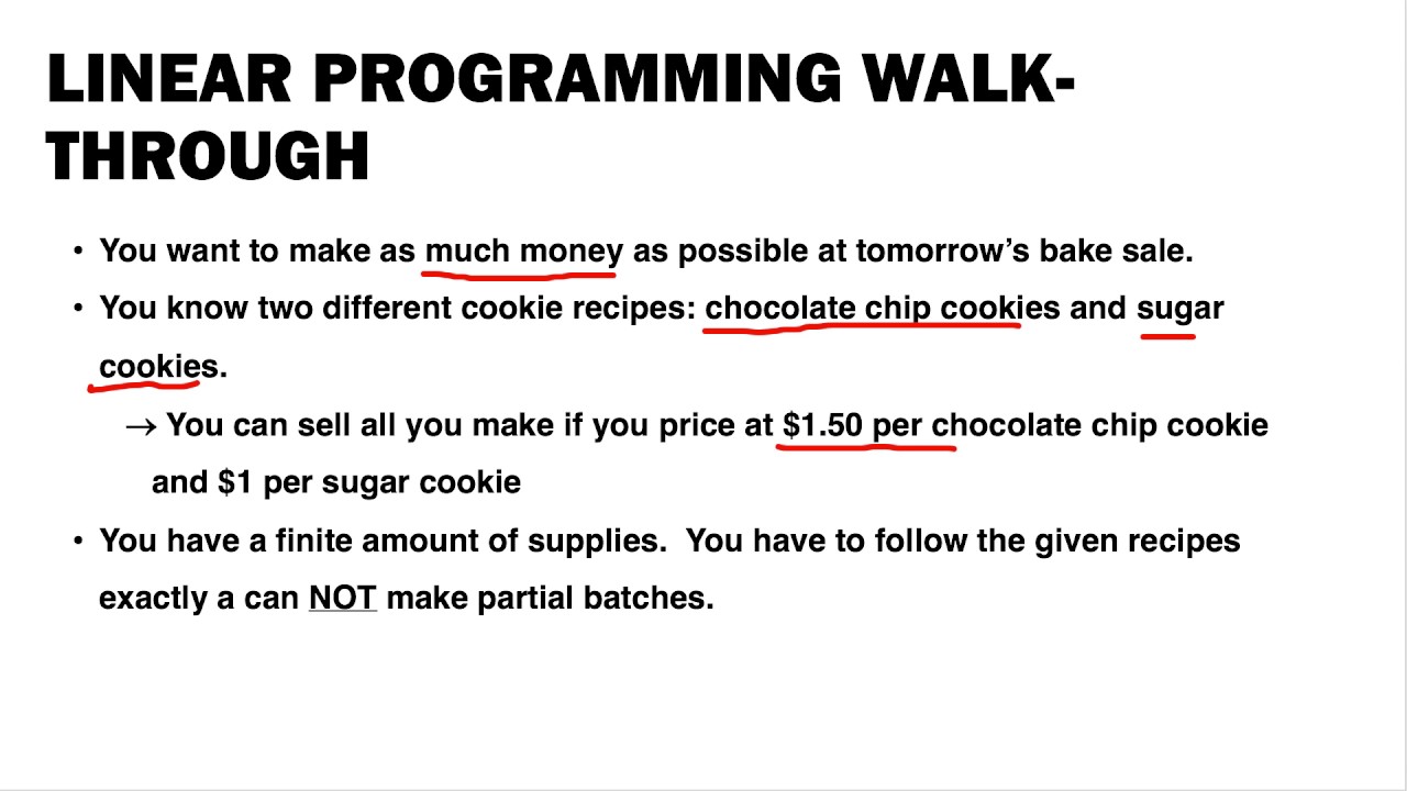 MOD 2 - How do you do Linear Programming? - YouTube