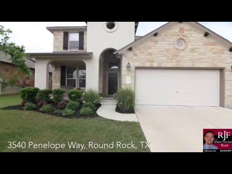 3540 Penelope Way, Round Rock, TX home video tour