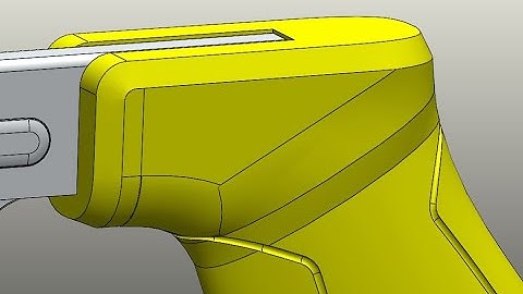 Advanced Solidworks modeling: Custom Chamfered edge, using Cut Sweep