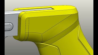 Advanced Solidworks modeling: Custom Chamfered edge, using Cut Sweep