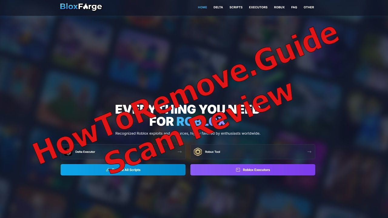 BloxForge - Roblox Scam Review (Fake or Real Robux) - YouTube
