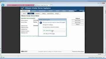 Deploying and Configuring vCenter Server Appliance