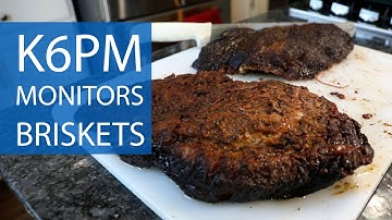Brisket Prep and Smoking Using OMRON