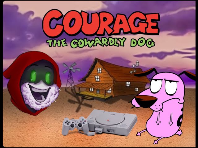 Finally released my port of the cancelled Courage the Cowardly Dog PS1  game!! : r/creepygaming