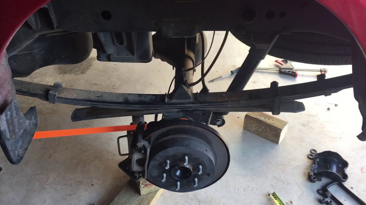 How To Line Up Leaf Springs